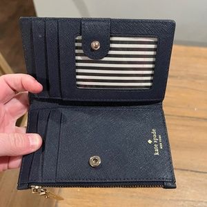 Kate Spade/ navy wallet